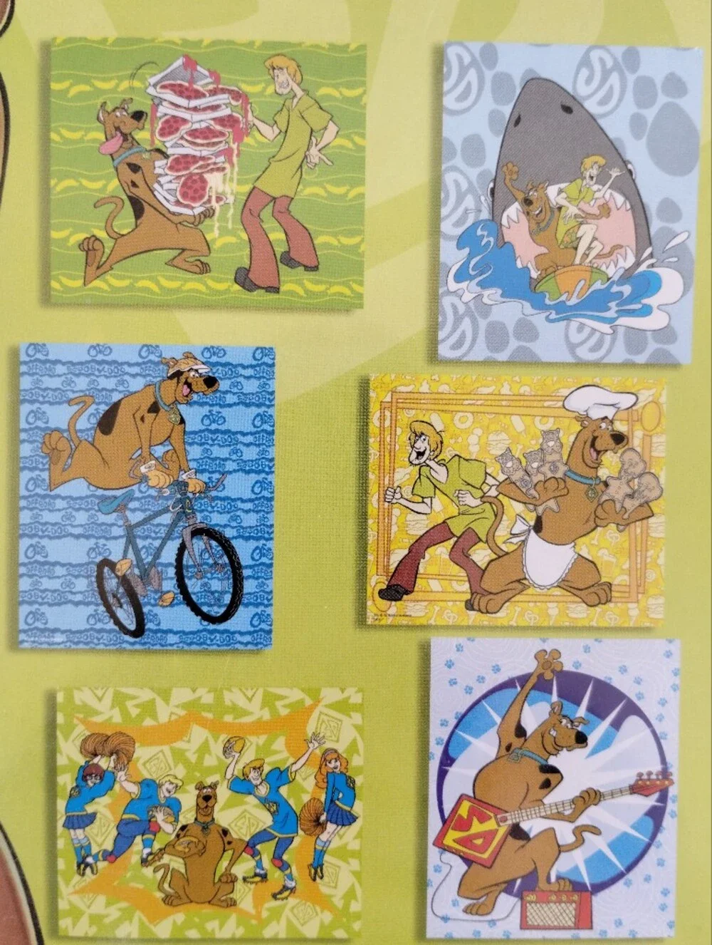 Vtg 2006 Kmart Scooby Doo 6 Pack Puzzle Set 100 Pc Just Kidz Sealed NOS